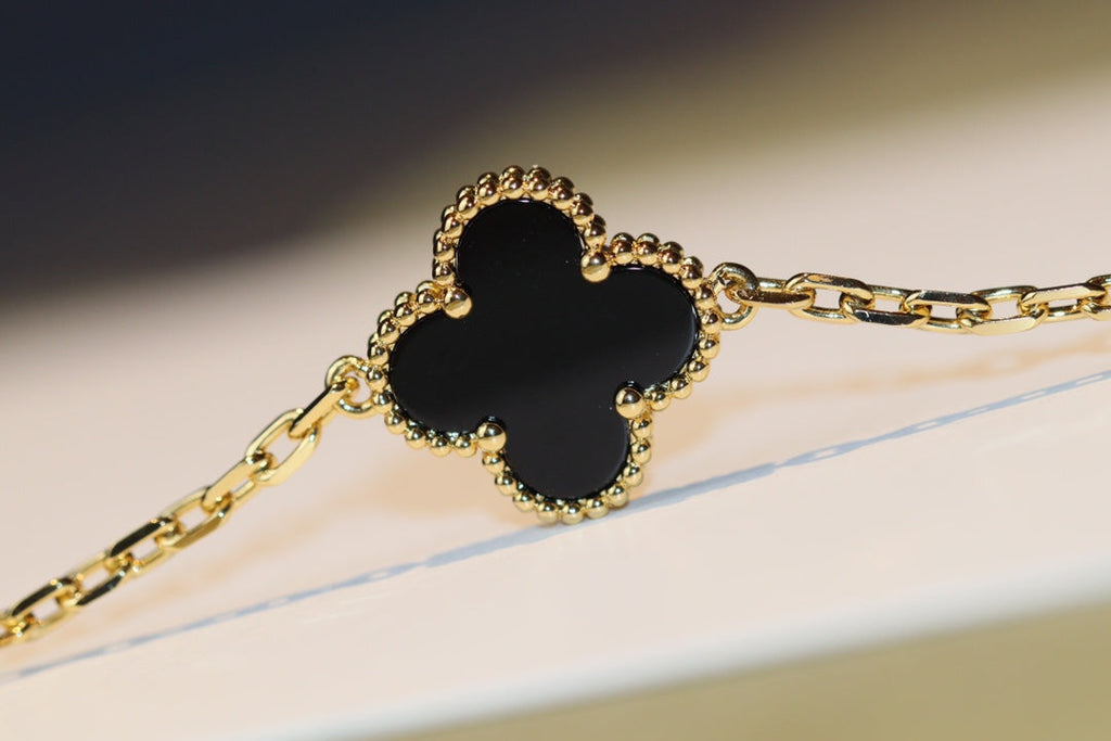 ??Loco?¡¥CLOVER 20 MOTIFS ONYX ROSE GOLD