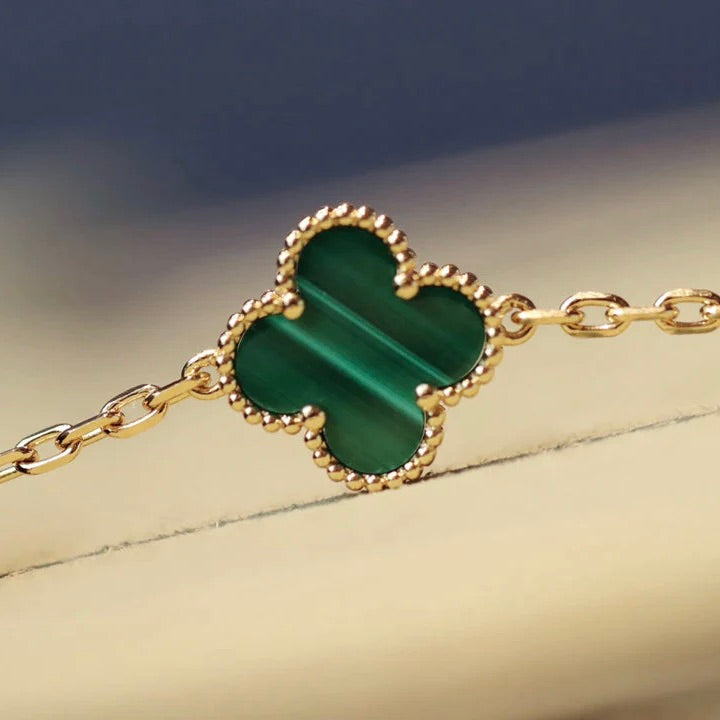 ??Loco?¡¥CLOVER 20 MOTIFS MALACHITE GOLD