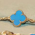??Loco?¡¥CLOVER 20 MOTIFS TURQUOISE GOLD