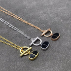 ??Loco?¡¥CHAINE VERSO BLACK CERAMIC  NECKLACE
