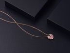 ??Loco?¡¥AMULETTE ROSE GOLD PINK MOP NECKLACE