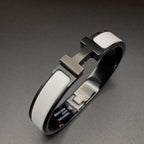 ??Loco?¡¥H BRACELET 12MM BLACK WHITE CERAMIC