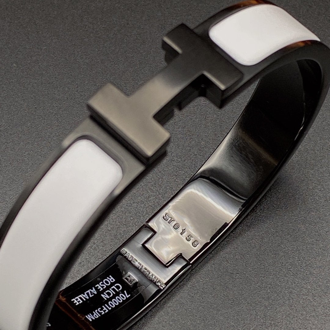 ??Loco?¡¥H BRACELET 12MM BLACK WHITE CERAMIC