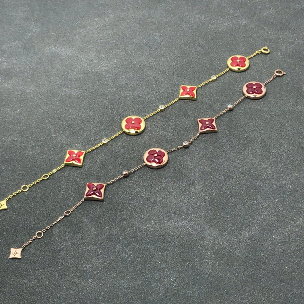 ??Loco?¡¥STAR AND SUN CARNELIAN 4 MOTIFS 3 DIAMONDS