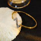 ??Loco?¡¥VOLTE UPSITE DOWN GOLD DIAMOND BRACELET