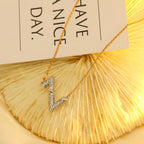 ??Loco?¡¥VOLT SILVER DIAMOND PEDANT NECKLACE