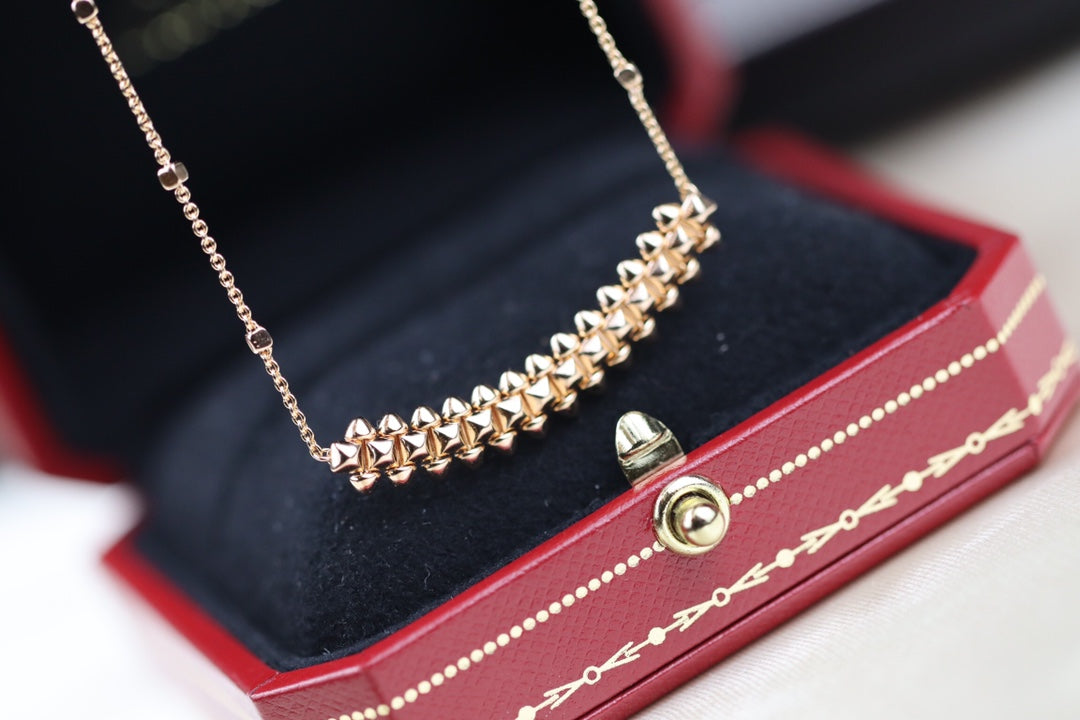 ??Loco?¡¥CLASH PINK GOLD NECKLACE