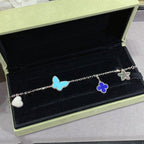 ??Loco?¡¥LUCKY SPRING SILVER BRACELET 4 MOTIF