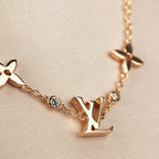 ??Loco?¡¥STAR AND SUN 7 MOTIFS GOLD BRACELET