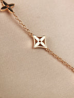 ??Loco?¡¥STAR AND SUN 7 MOTIFS GOLD BRACELET