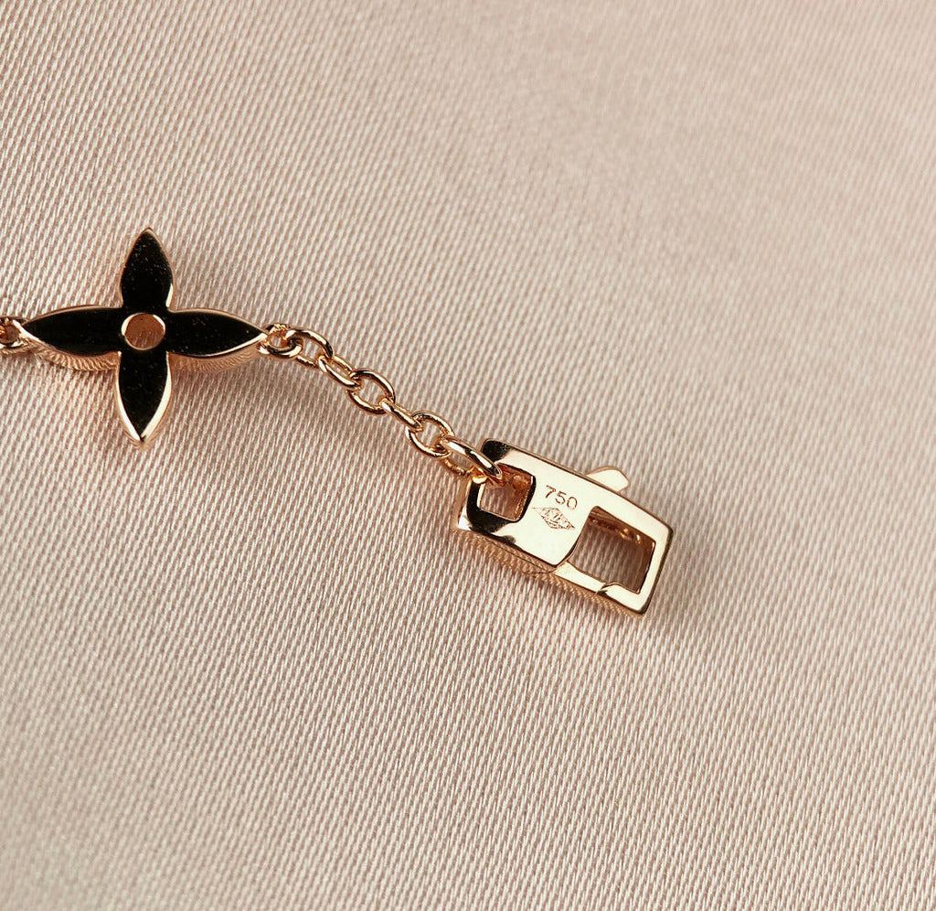 ??Loco?¡¥STAR AND SUN 7 MOTIFS GOLD BRACELET