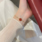 ??Loco?¡¥SUN PEDANT CARNELIAN BRACELET