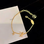 ??Loco?¡¥LOGO STAR MOTIF GOLD BRACELET
