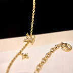 ??Loco?¡¥LOGO STAR MOTIF GOLD BRACELET