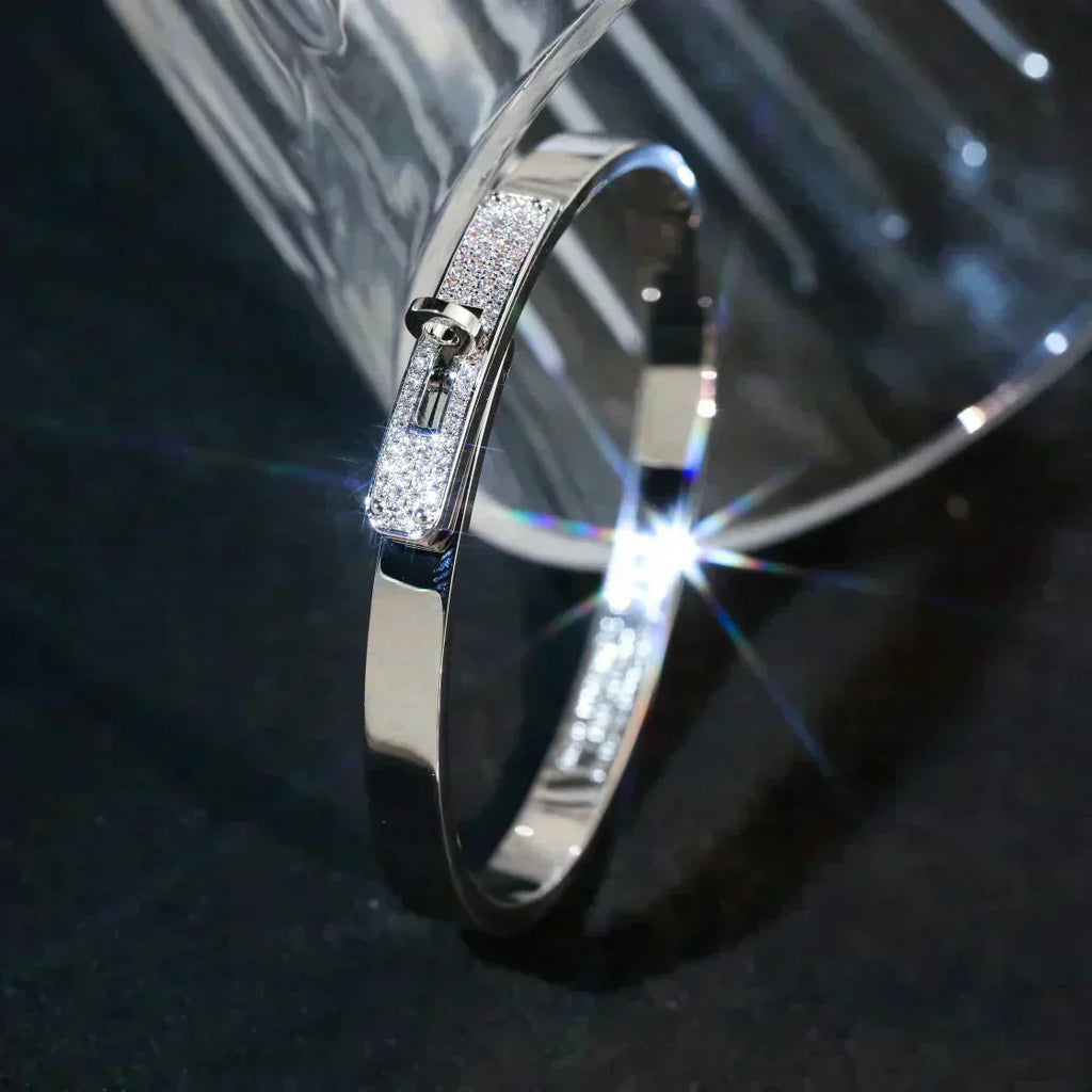 ??Loco?¡¥KELLY SILVER DIAMOND BRACELET