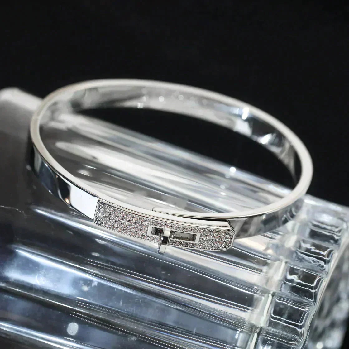 ??Loco?¡¥KELLY SILVER DIAMOND BRACELET