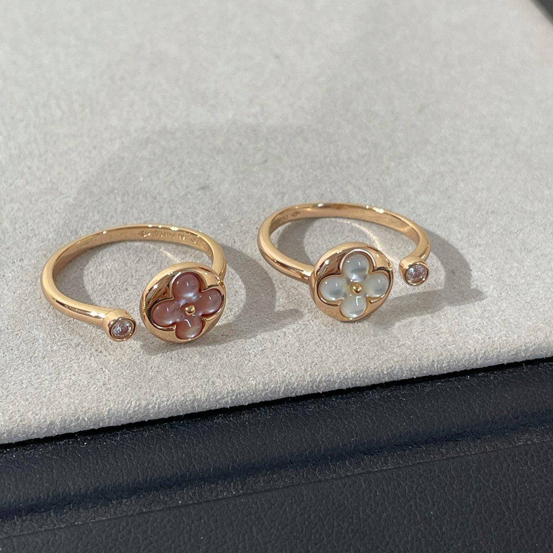 ??Loco?¡¥SUN 1 DIAMOND PINK MOP RING