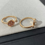 ??Loco?¡¥SUN 1 DIAMOND PINK MOP RING