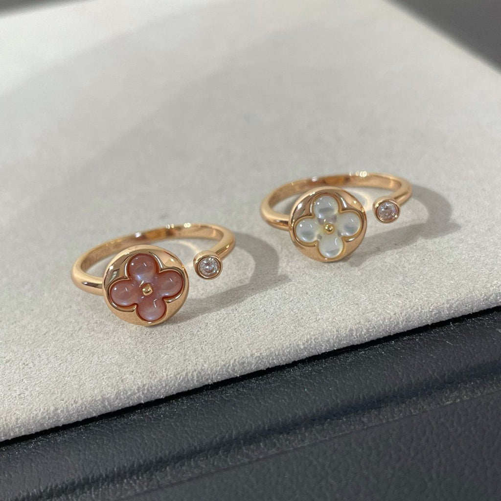 ??Loco?¡¥SUN 1 DIAMOND PINK MOP RING