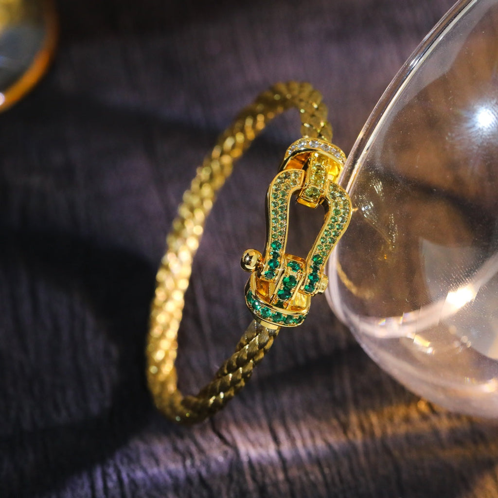 ??Loco?¡¥FORCE 10 GOLD GREEN DIAMOND PAVED