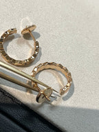 ??Loco?¡¥BEE LOVE Earrings GOLD DIAMOND