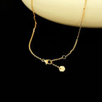 ??Loco?¡¥BEE MINI PEDANT DIAMOND NECKLACE