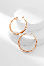 ??Loco?¡¥CLASH HOOP EARRINGS