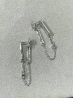 ??Loco?¡¥CHAINE CHAOS DIAMOND DROP EARRINGS