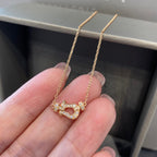??Loco?¡¥FORCE 10 DIAMOND PINK GOLD NECKLACE MINI MODEL