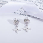 ??Loco?¡¥VIDYLLE SILVER DIAMOND MINI DROP EARRINGS