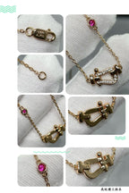 ??Loco?¡¥FORCE 10 DIAMOND PINK GOLD NECKLACE