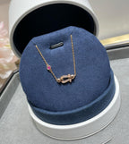 ??Loco?¡¥FORCE 10 DIAMOND CHAIN LINK PINK GOLD BRACELET