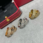 ??Loco?¡¥LOVE 5.5MM DIAMOND PAVED EARRINGS