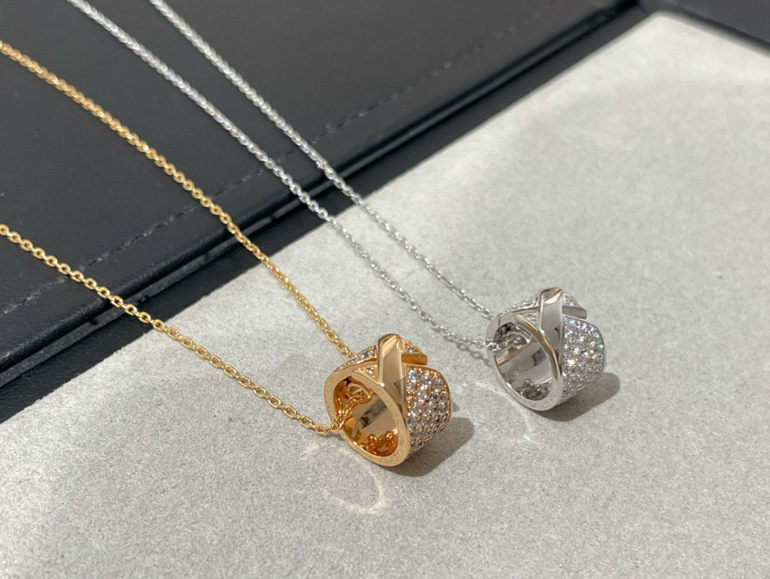 ??Loco?¡¥LIENS EVIDENCE DIAMOND PAVED NECKLACE