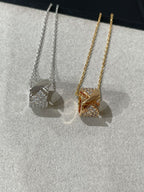 ??Loco?¡¥LIENS EVIDENCE DIAMOND PAVED NECKLACE