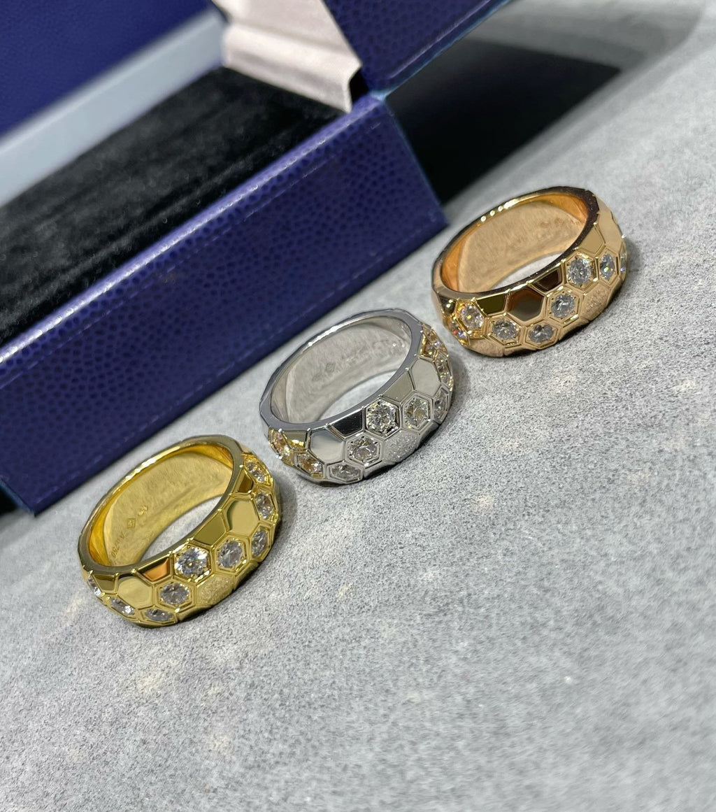 ??Loco?¡¥BEE LOVE DIAMOND LARGE RING