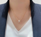 ??Loco?¡¥BEE LOVE DIAMOND PAVED 3 ROW NECKLACE