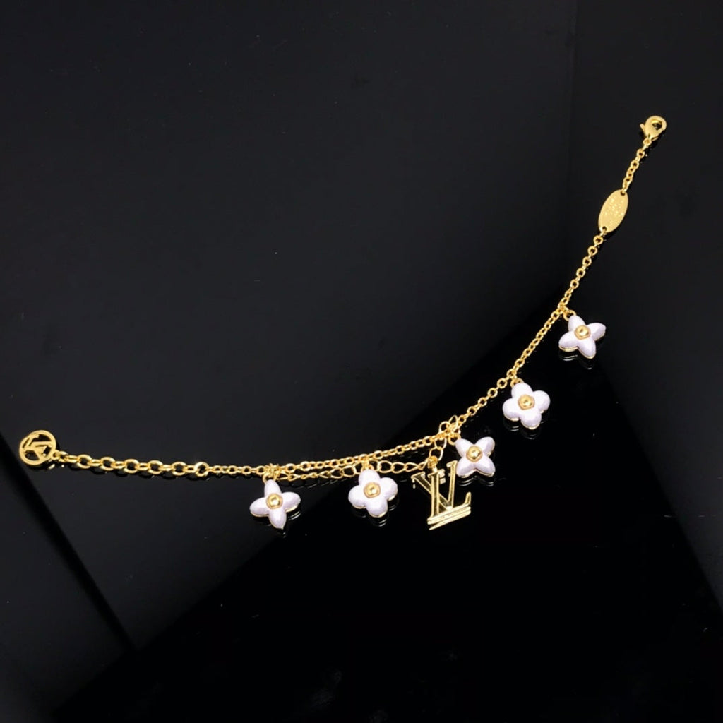??Loco?¡¥LOGO 6 MOTIF STAR AND SUN GOLD BRACELET