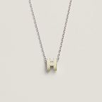 ??Loco?¡¥HM CLIC YELLOW ENAMEL GOLD NECKLACE