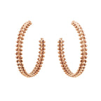 ??Loco?¡¥CLASH LARGE HOOP EARRINGS