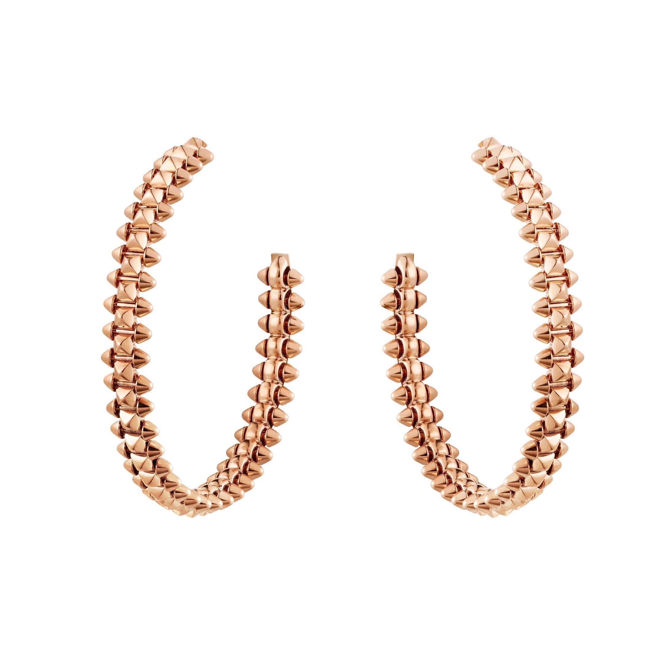??Loco?¡¥CLASH LARGE HOOP EARRINGS