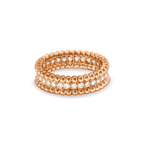 ??Loco?¡¥PERLEE DIAMOND ROSE GOLD RING