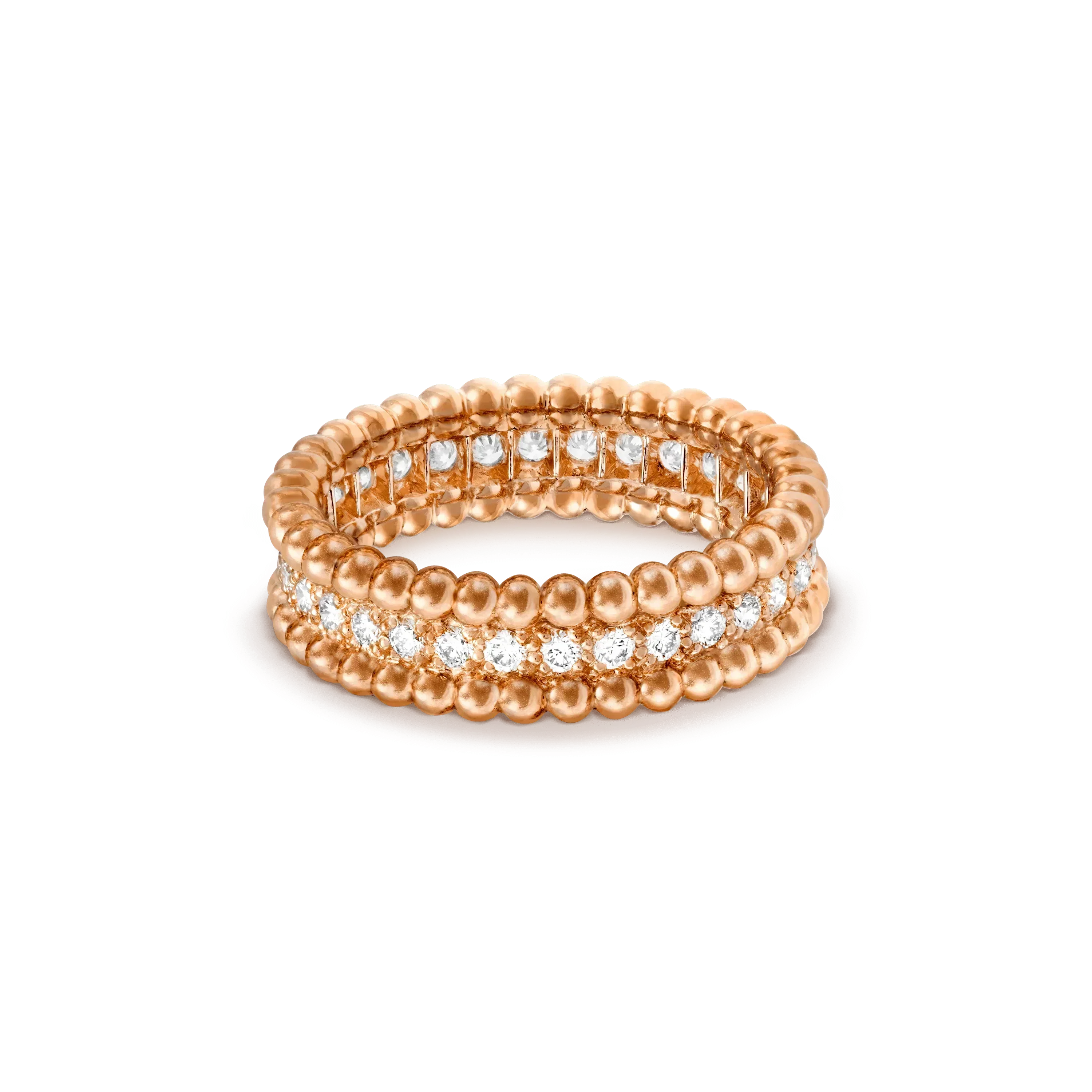 ??Loco?¡¥PERLEE DIAMOND ROSE GOLD RING