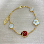 ??Loco?¡¥LUCKY SPRING 5 MOTIF BRACELET