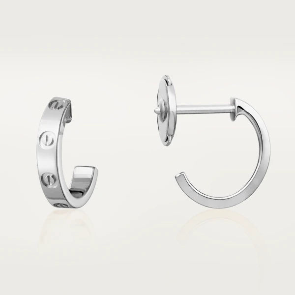 ??Loco?¡¥LOVE EARRINGS 2.65MM SILVER