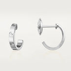 ??Loco?¡¥LOVE EARRINGS 2.65MM SILVER