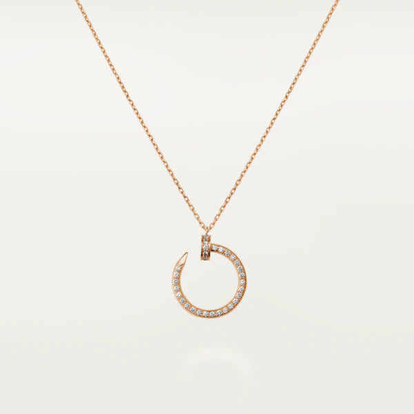 ??Loco?¡¥JUSTE NECKLACE PINK GOLD DIAMONDS