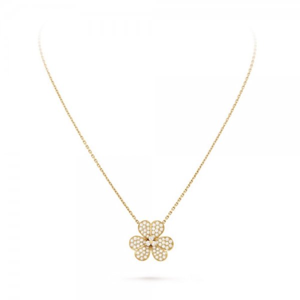 ??Loco?¡¥FLOWER DIAMOND NECKLACE