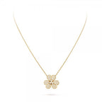 ??Loco?¡¥FLOWER DIAMOND NECKLACE