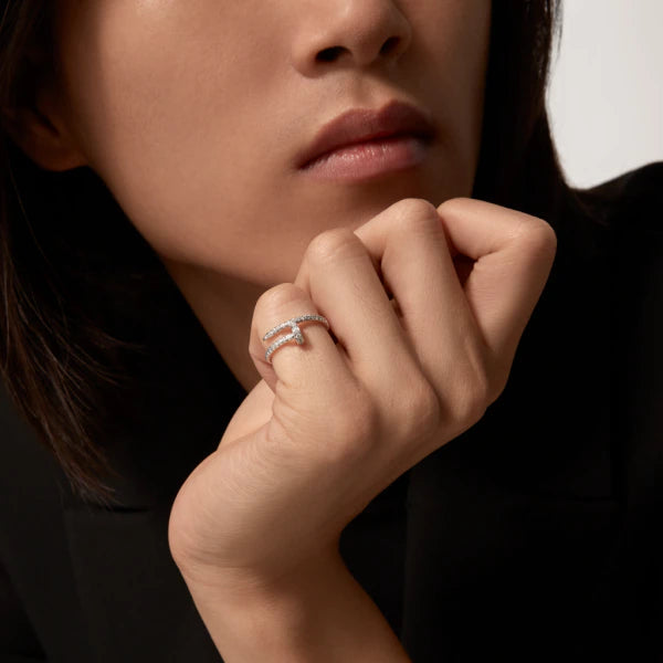 ??Loco?¡¥JUSTE RING 1.8MM SILVER DIAMONDS